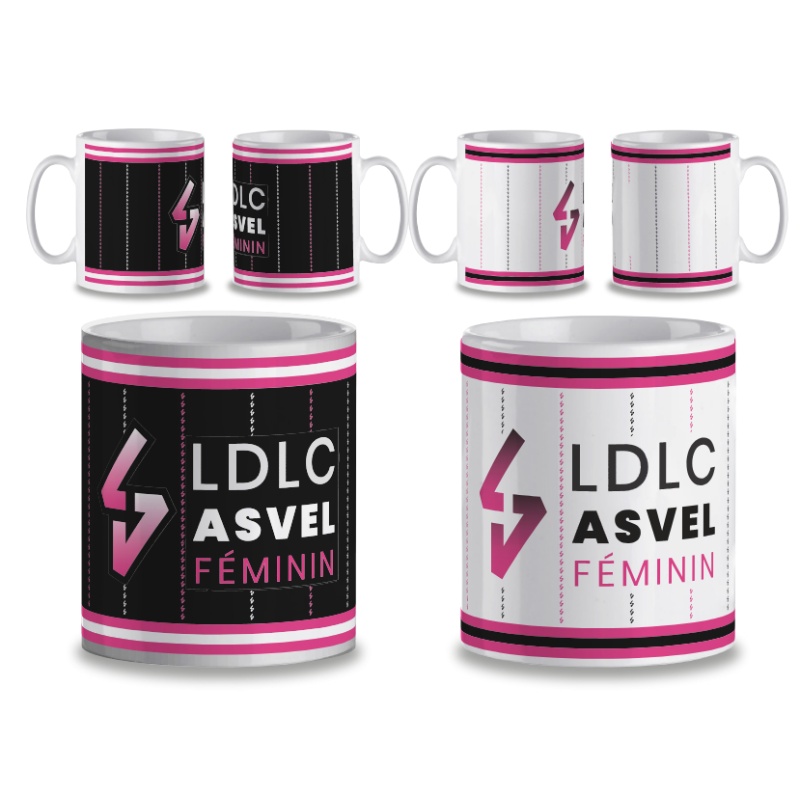 Mugs duo LDLC Asvel Féminin